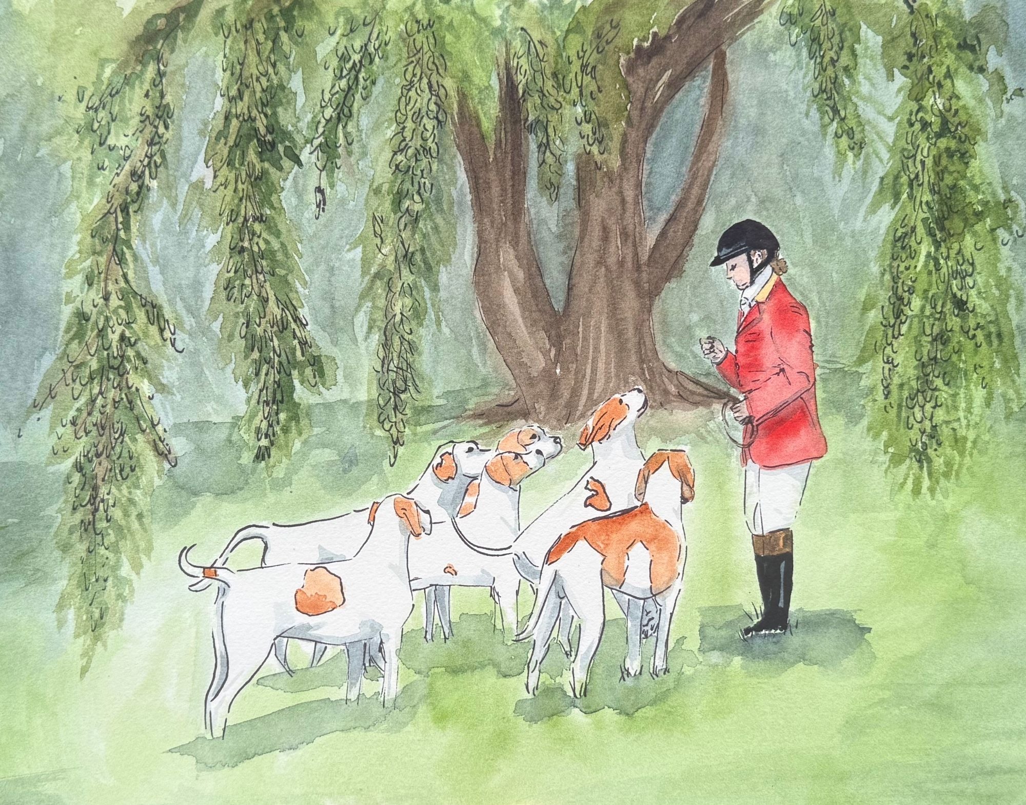 Huntsmen & Hounds Print