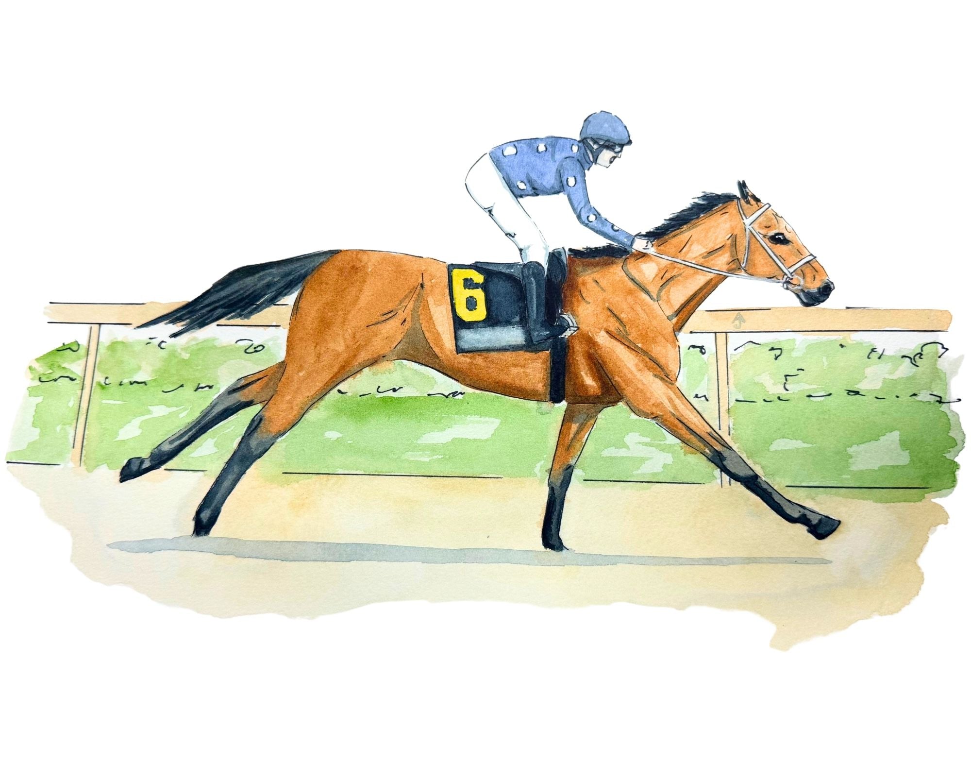 Racing #6 Print