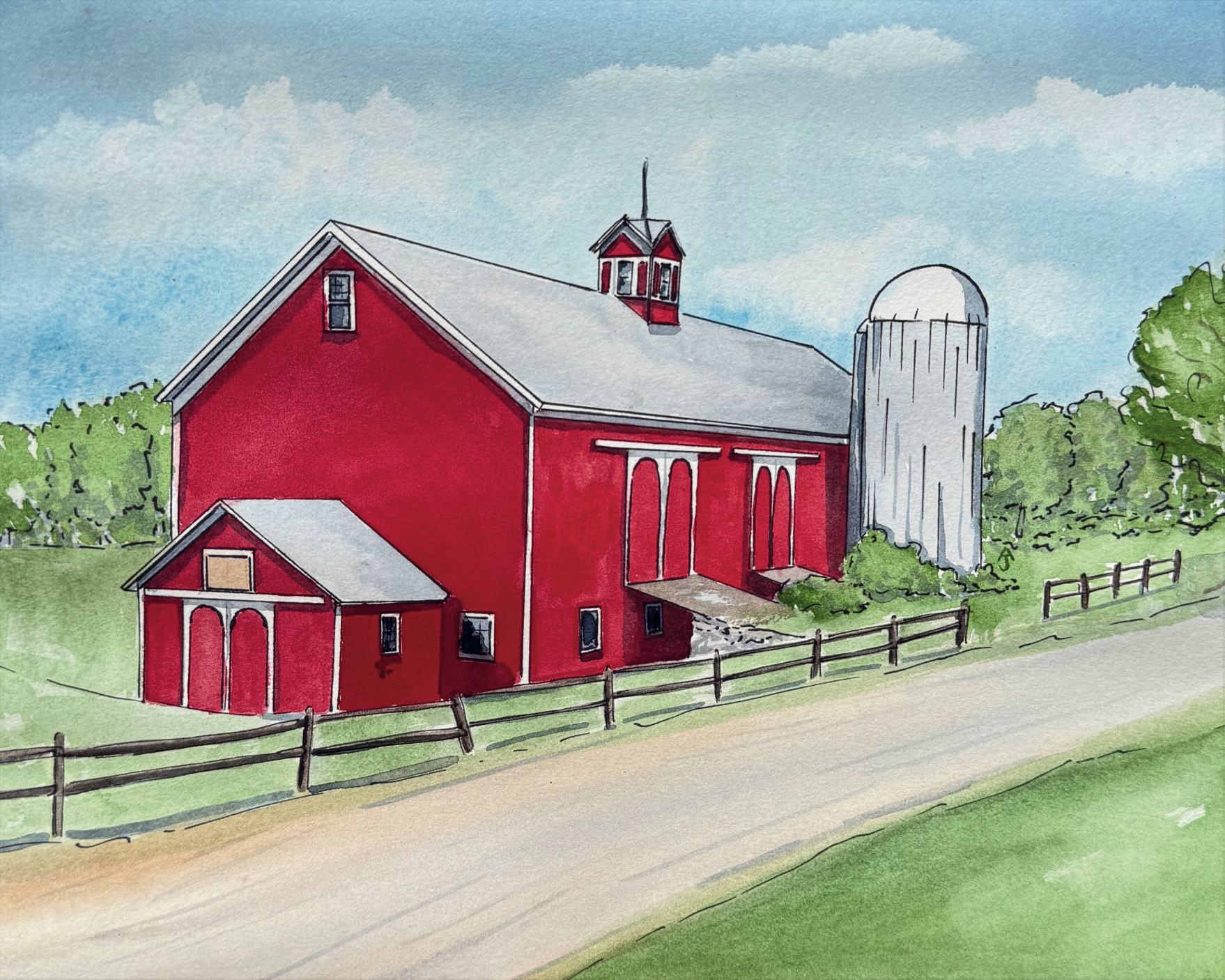 Charlotte's Farm Print