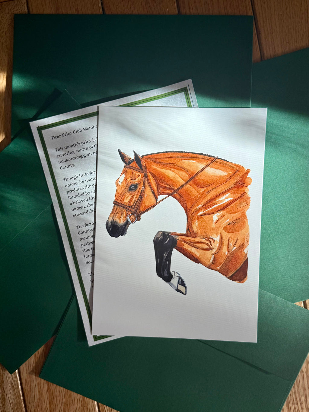 The Ringside Print Club - Equestrian Mail Club