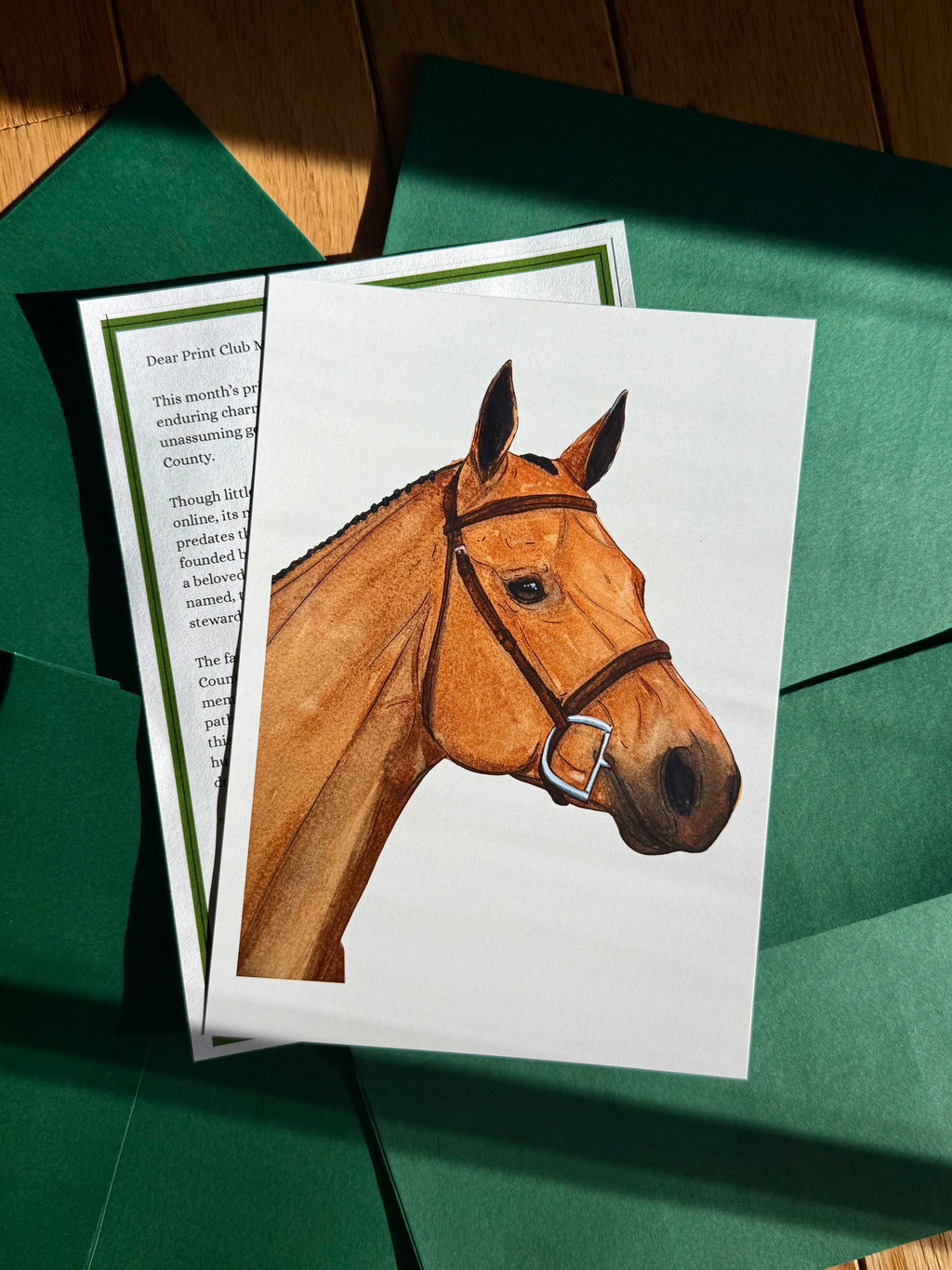 The Ringside Print Club - Equestrian Mail Club