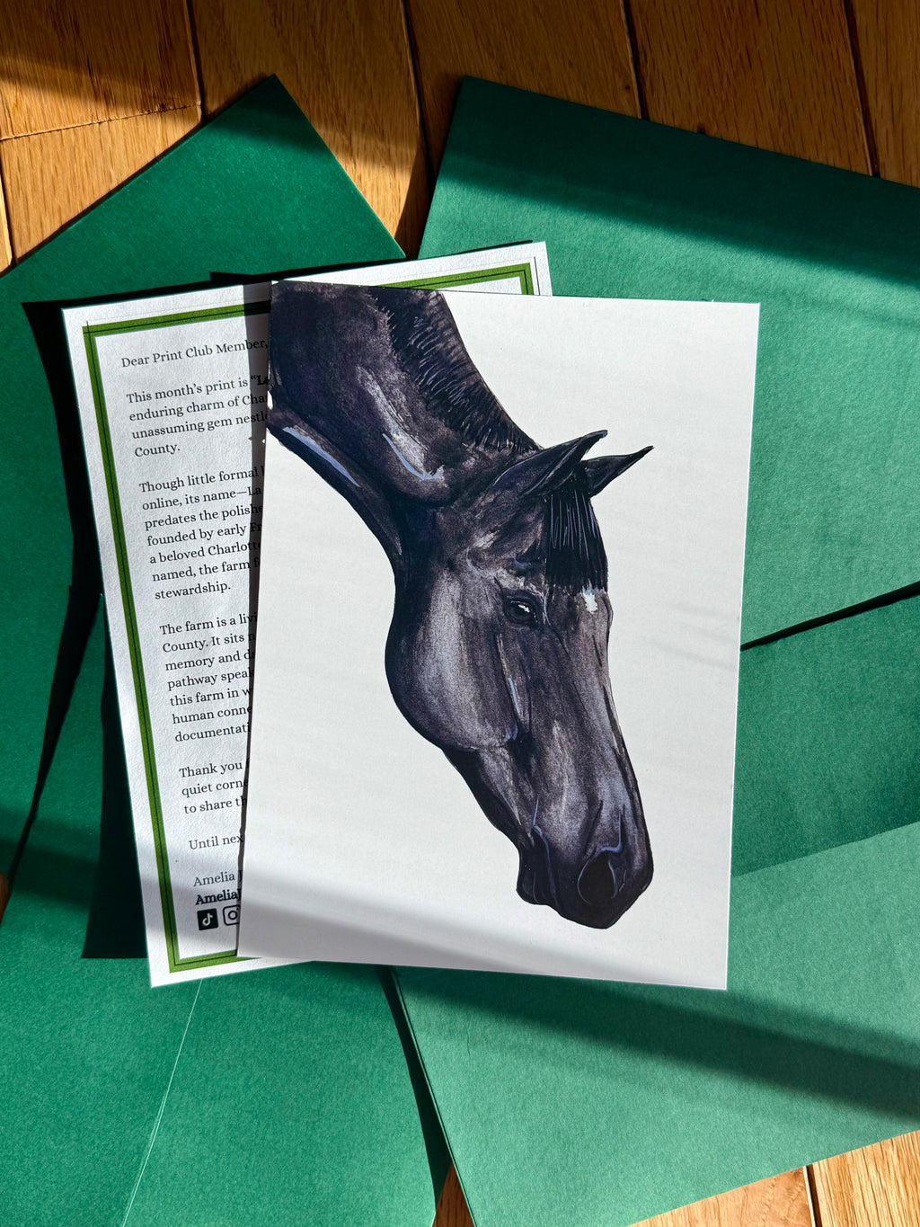 The Ringside Print Club - Equestrian Mail Club